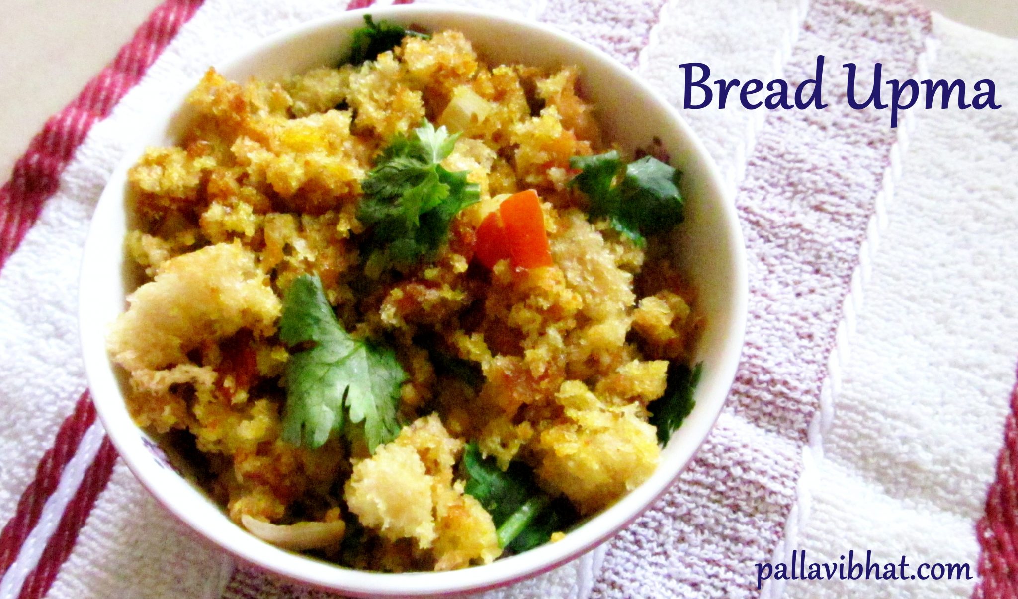 Bread Upma recipe How to prepare Bread Upma (2018)