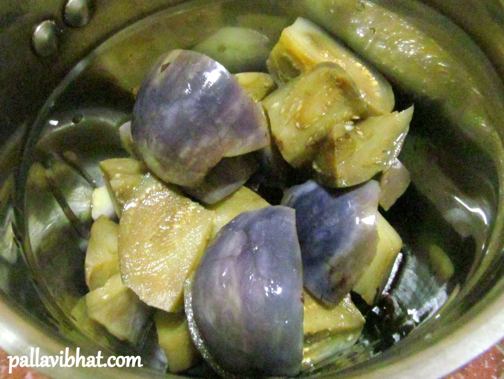 Eggplant chutney | Brinjal chutney