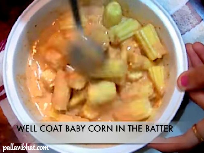 Baby corn Manchurian