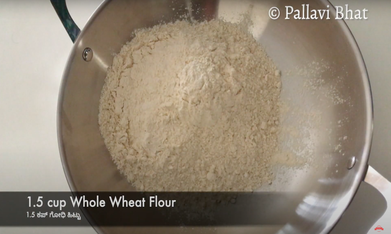 Whole Wheat flour for modak